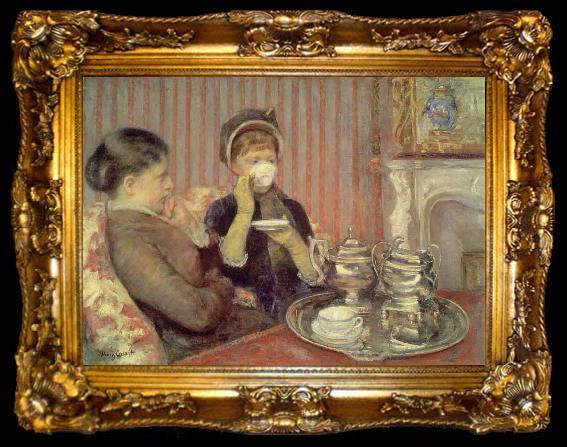 framed  Mary Cassatt The Tea, ta009-2